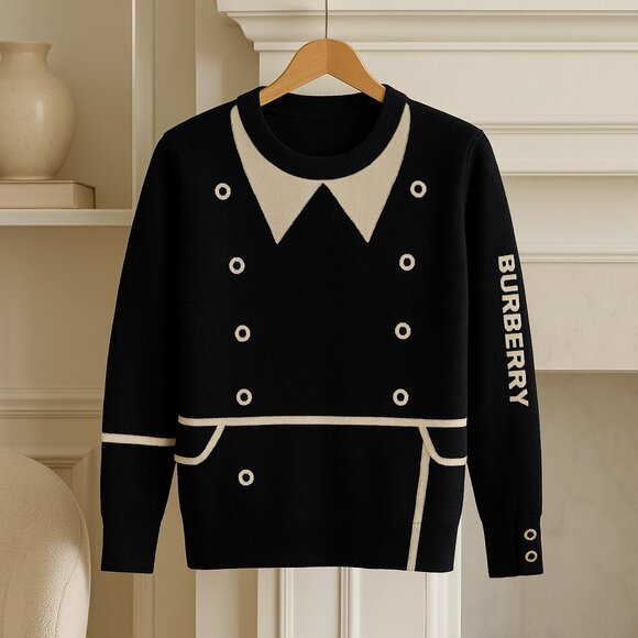 Burberry 100% Cashmere Sweater – Size 12 Y – Excellent Condition - Picture 1 of 1